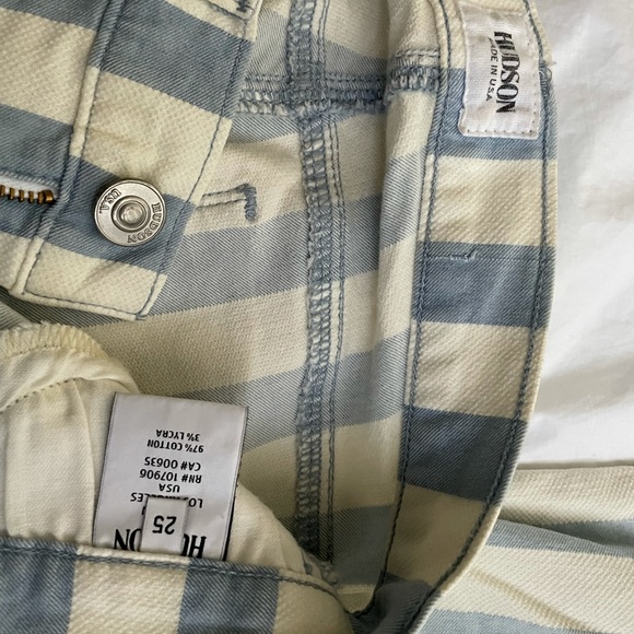 Size 25 striped Hudson’s - Picture 2 of 3